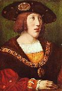 Portrait of Charles V Bernard van orley